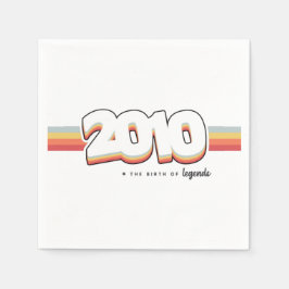 Servilleta De Papel 2010 El nacimiento de las leyendas