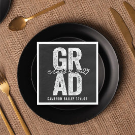 Servilleta De Papel 2025 Papel de partido de graduación de Relieve met