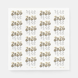 Servilleta De Papel 2026 New Year 