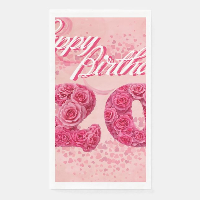 Servilleta De Papel 20th (Anverso)