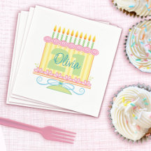 21.ª Nápoles Personalizados Nombre Pastel Floral N