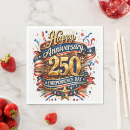 Servilleta De Papel 250º Aniversario de EE. UU.