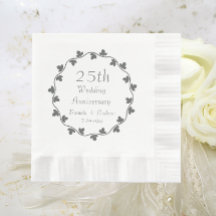 25° Aniversario del Boda de Plata Ivy Wreath