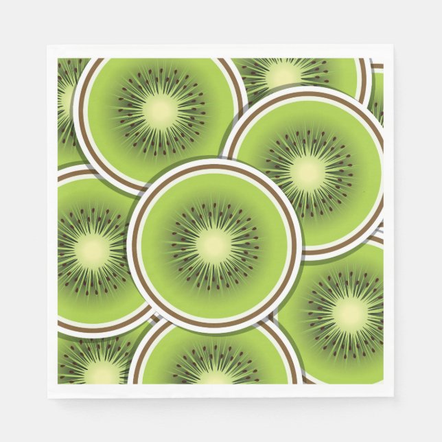 Servilleta De Papel 2 Kiwi (Anverso)