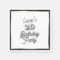 2D Cómicos Segundo Cumpleaños