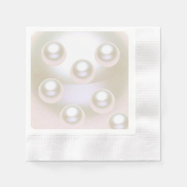 Servilleta De Papel 30.º Aniversario de la Perla (Anverso)