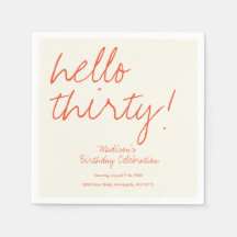 30 Aniversario moderno