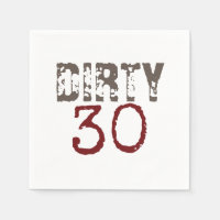 30 sucias toallas de cumpleaños 30