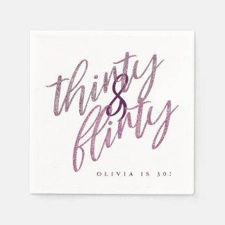Servilleta De Papel 30 y servilletas de papel de fiesta de cumpleaños