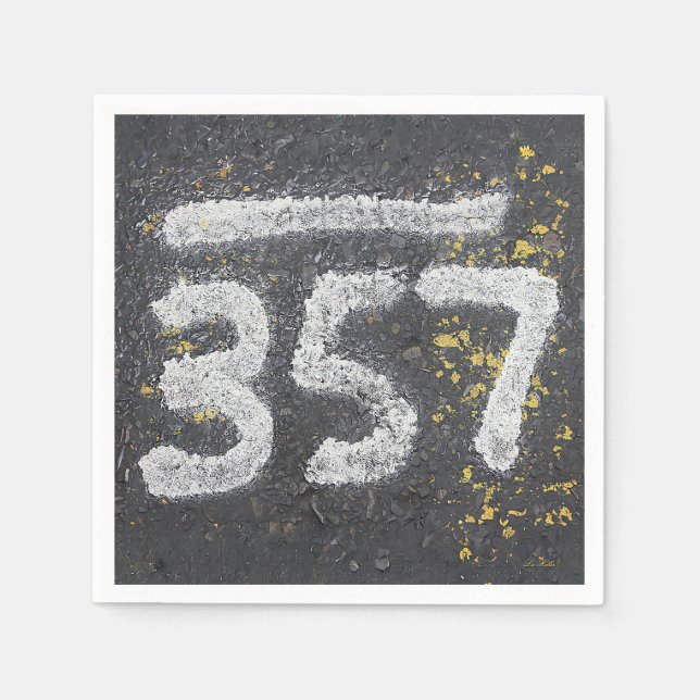 Servilleta De Papel 357 Mason's and Angel Number (Anverso)