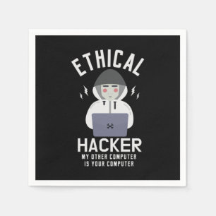 Servilleta De Papel 39.Ethical Hacker Mi Otra Computadora Es Tu Comput