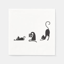 Servilleta De Papel 3 cats