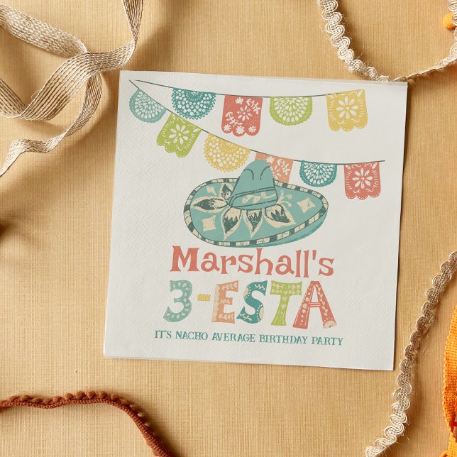 Servilleta De Papel 3-Esta fiesta de cumpleaños personalizada de Sombr (Subido por el creador)