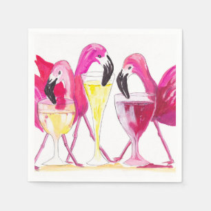 Servilleta De Papel 3 Papel Flamingos