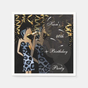 Servilleta De Papel 40.o Plantilla el   DIY del golpe el   del fiesta