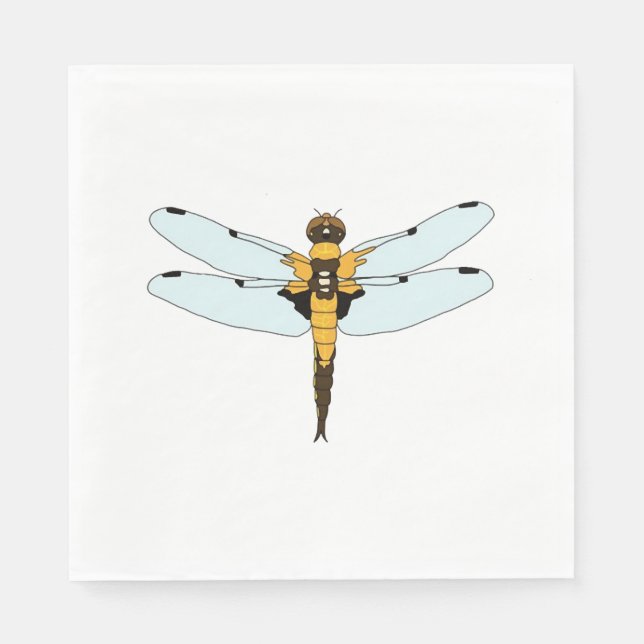 Servilleta De Papel 4.ª libélula (Anverso)