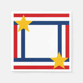 Servilleta De Papel 4 de julio