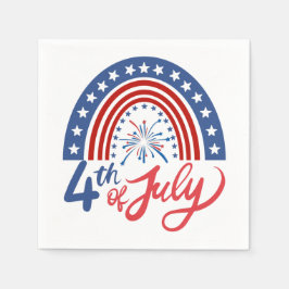 Servilleta De Papel 4 de julio