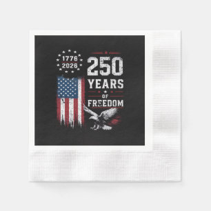 Servilleta De Papel 4 de julio América bandera estadounidense patriota