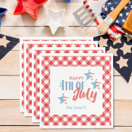 Servilleta De Papel 4 de julio BBQ Paper Napkin