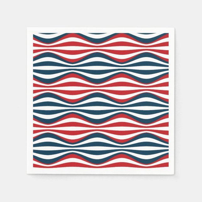 Servilleta De Papel 4 de julio: servilletas de papel (Anverso)