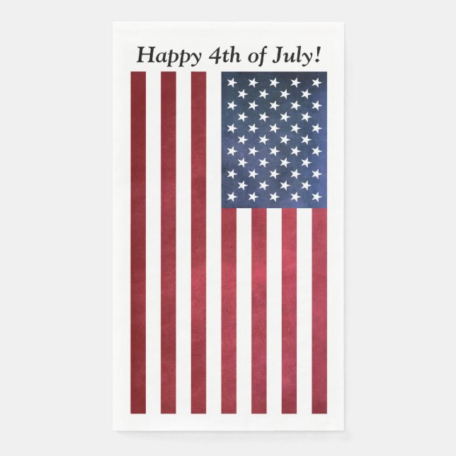 Servilleta De Papel 4th of July Party Napkins (Anverso)