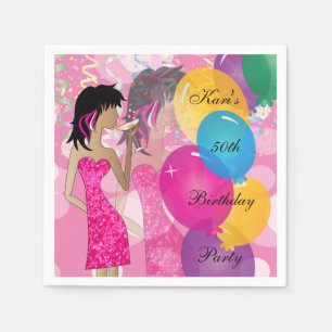 Servilleta De Papel 50.º Fiesta de Bash de Cumpleaños