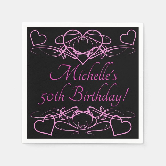 Servilleta De Papel 50 años de la mujer (Anverso)