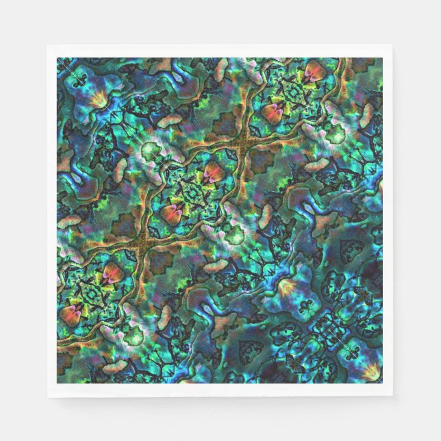 Servilleta De Papel 50 servilletas de papel Abalone (Anverso)