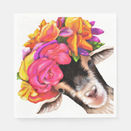 Servilleta De Papel 50 servilletas de papel - Posey the Goat