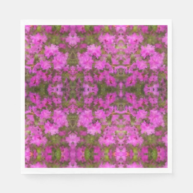 Servilleta De Papel 50 servilletas de papel Rhododendrón púrpura (Anverso)