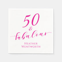 50 y fabuloso cumpleaños cincuenta guión rosa cali