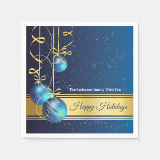 Servilleta De Papel 50pcs Christmas Paper Napkin Modern Tree Baubels