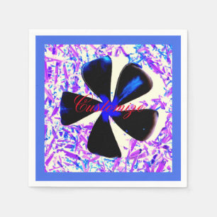 Servilleta De Papel 5 Flor de molinillo petal Thunder_Cove