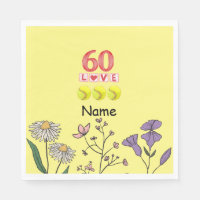 60 Aniversario del Tenis en la pelota de tenis par