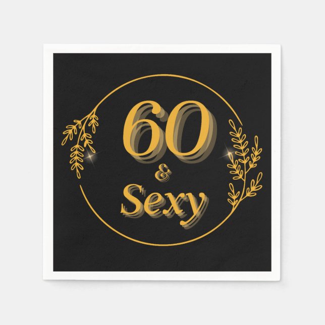Servilleta De Papel 60 y fabuloso  (Anverso)