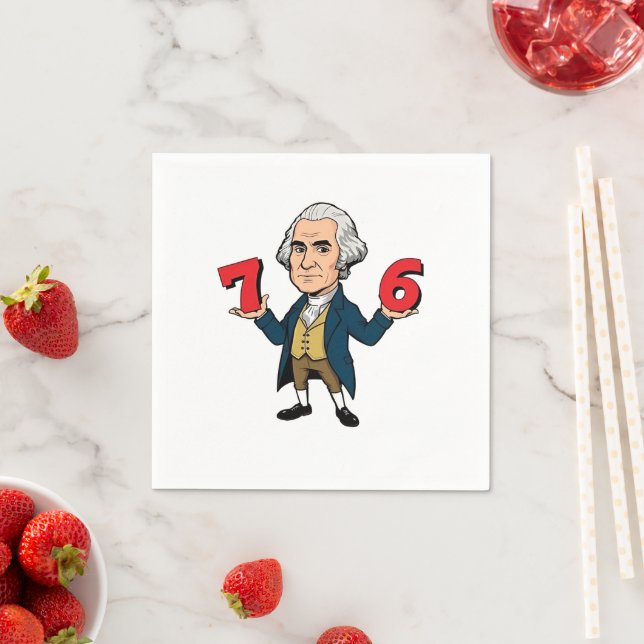 Servilleta De Papel 67 George Washington 7-6 Seis Siete Memes 67 (In situ)