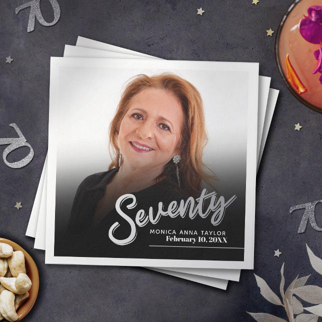 Servilleta De Papel 770.º guión de personalizado de cumpleaños platead (Subido por el creador)