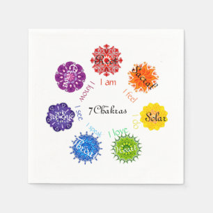 Servilleta De Papel 7 chakras