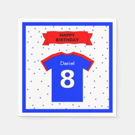 Servilleta De Papel 8.º cumpleaños para niños y chicas añadir fiesta d