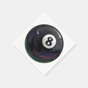 Servilleta De Papel 8 Ball