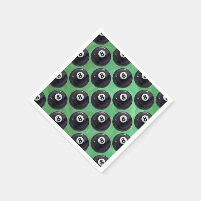 Servilleta De Papel 8 Patrón de bola (Borde)