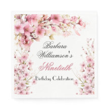 90.º Cumpleaños Pintado Floral