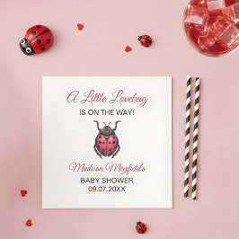Servilleta De Papel A Little Love Bug Is On The Way Ladybug