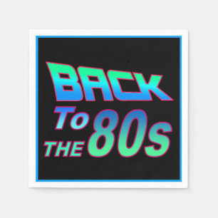 Servilleta De Papel A los 80 1 Cocktail Napkin