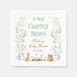 Servilleta De Papel A New Chapter Baby Shower