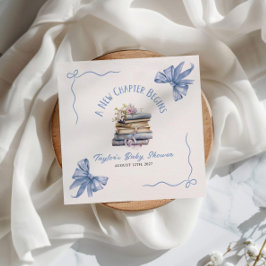 Servilleta De Papel A New Chapter Begins Baby Shower 
