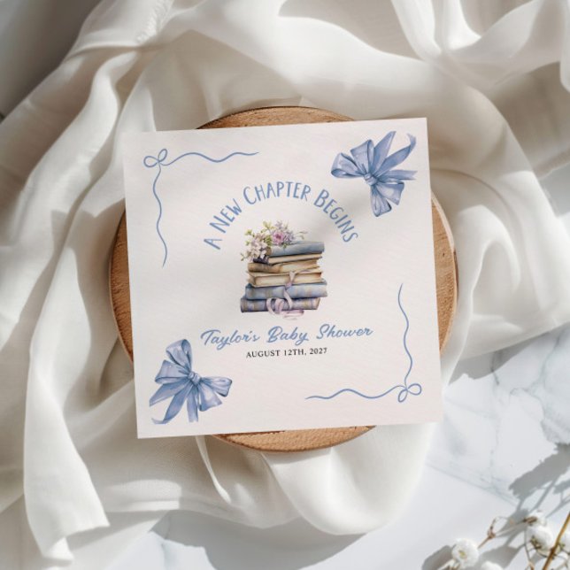 Servilleta De Papel A New Chapter Begins Baby Shower  (Subido por el creador)