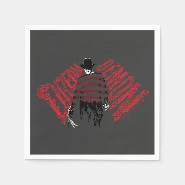 Servilleta De Papel A Nightmare on Elm Street | Dream Demon Freddy (Anverso)