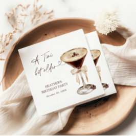 Servilleta De Papel A Tini Bit Older Birthday Party Welcome Sign